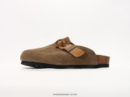 Birkenstock Milano UA Suede Clog - Tobacco Brown view 2