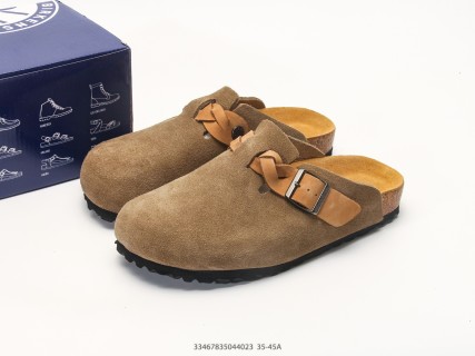 Birkenstock Milano UA Suede Clog - Tobacco Brown view 7
