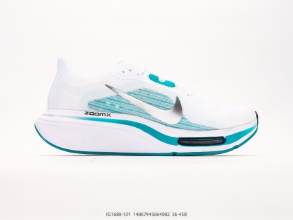 Nike Air Zoom Pegasus Plus 2 White Turquoise Low-Top Running Shoe view 2