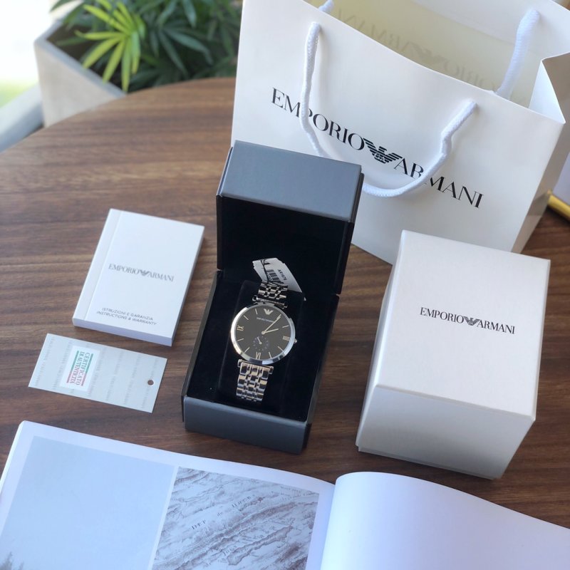 Armani AR1767 Steel Band Men's Watch Replica - 40mm Dial