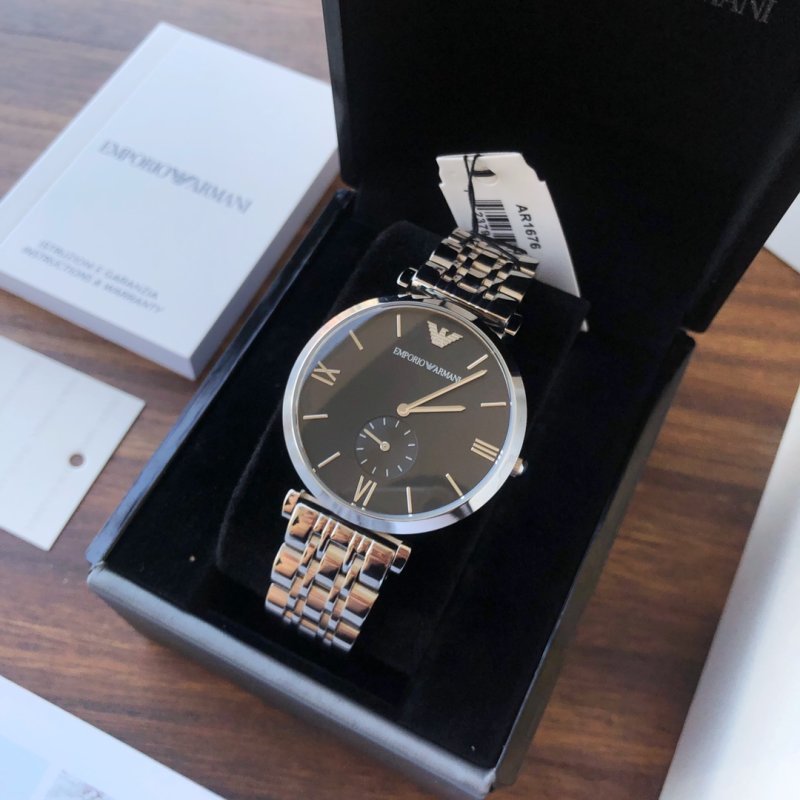Armani AR1767 Steel Band Men's Watch Replica - 40mm Dial view