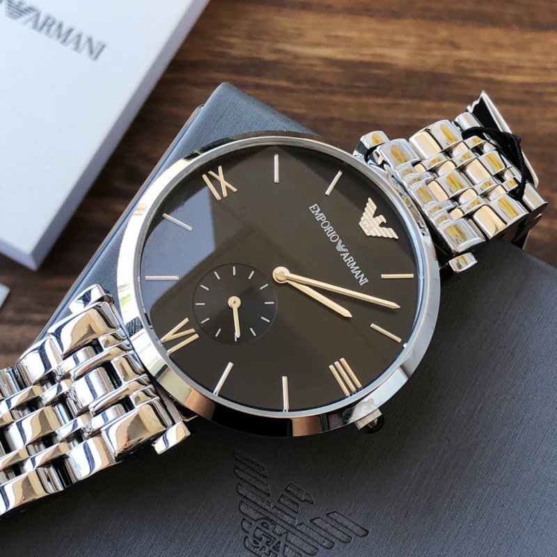 Armani AR1767 Steel Band Men's Watch Replica - 40mm Dial view