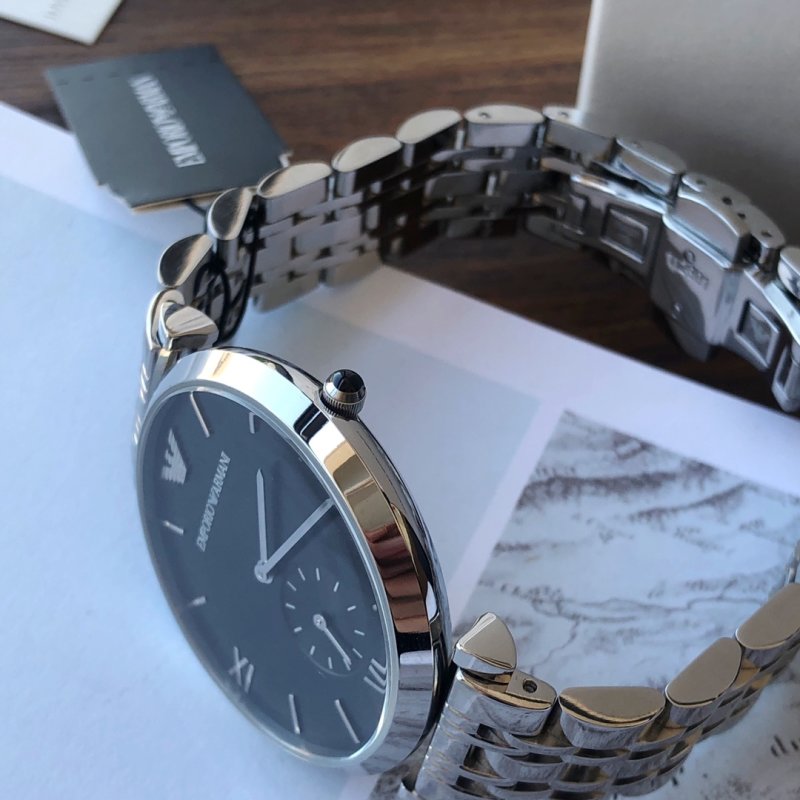 Armani AR1767 Steel Band Men's Watch Replica - 40mm Dial view