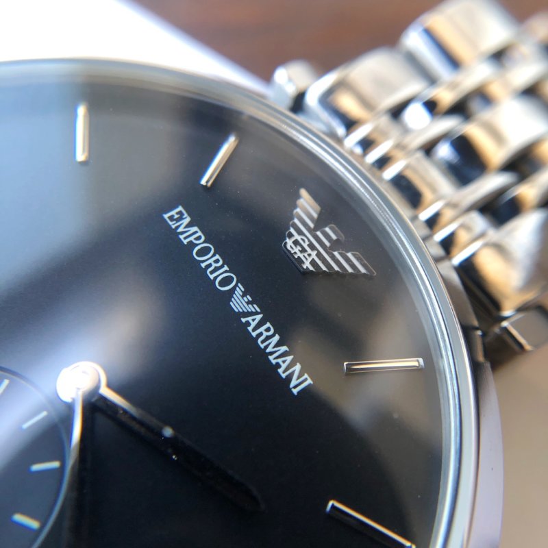 Armani AR1767 Steel Band Men's Watch Replica - 40mm Dial view
