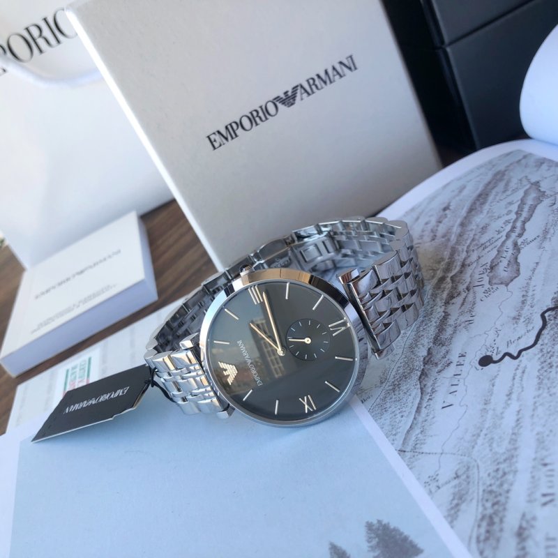Armani AR1767 Steel Band Men's Watch Replica - 40mm Dial view