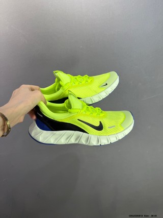 Nike Free Run Volt Black White Training Shoe view 2