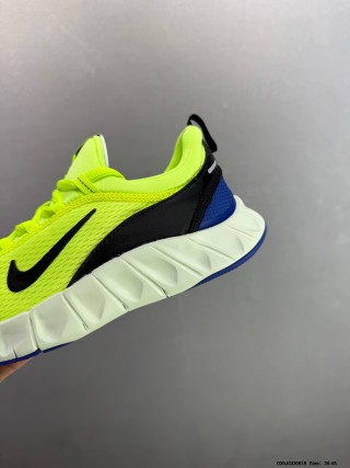 Nike Free Run Volt Black White Training Shoe view 8