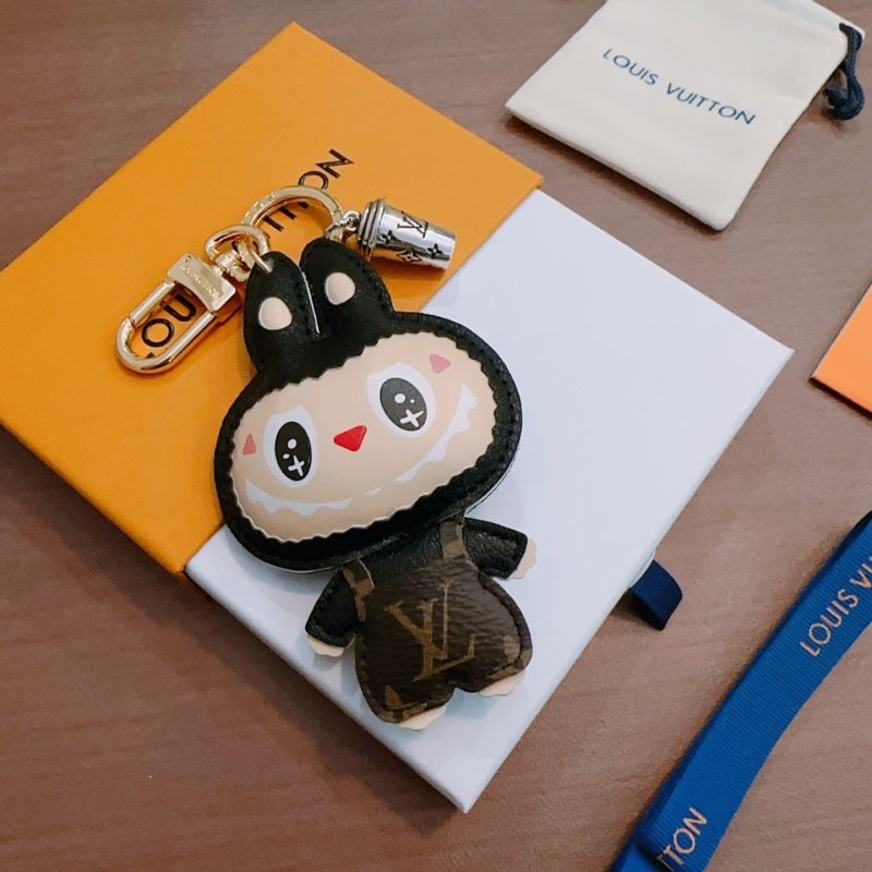 LV Anger Forest Series Panda Keychain Bag Charm Replica view