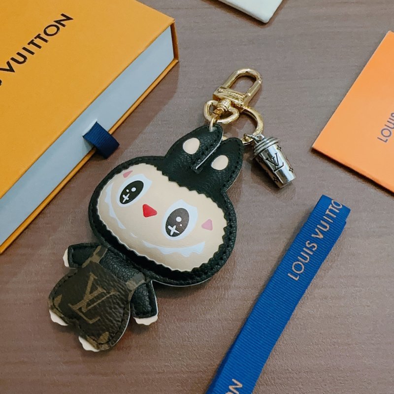 LV Anger Forest Series Panda Keychain Bag Charm Replica view