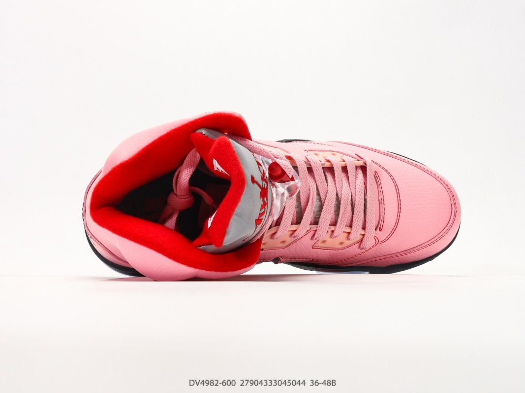 Jordan Air Jordan 5 Retro High Pink Black Red view
