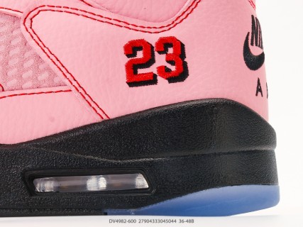 Jordan Air Jordan 5 Retro High Pink Black Red view 7