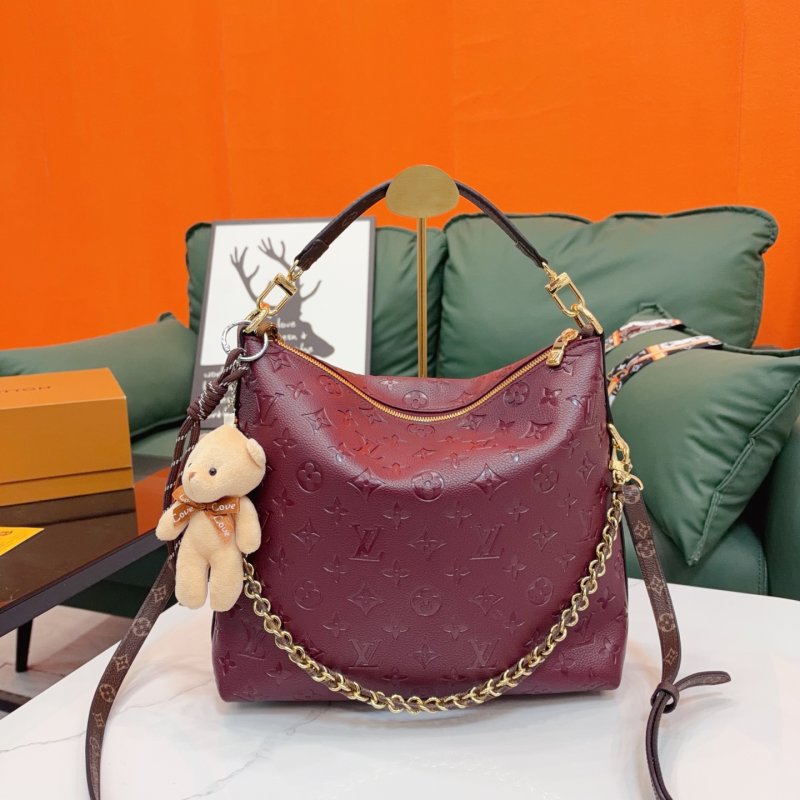 Louis Vuitton Multipass Shoulder Bag Burgundy Replica