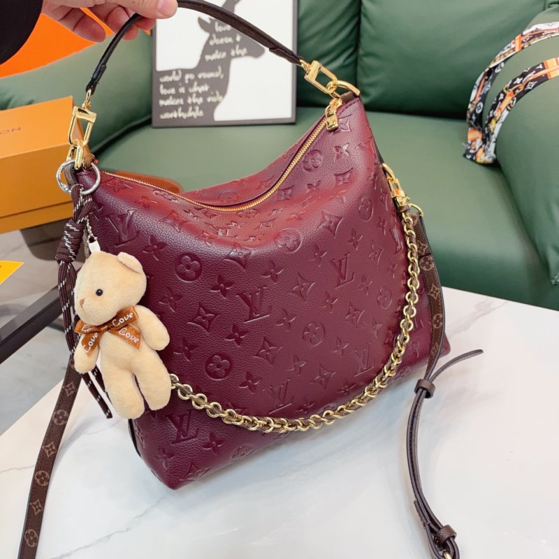 Louis Vuitton Multipass Shoulder Bag Burgundy Replica view