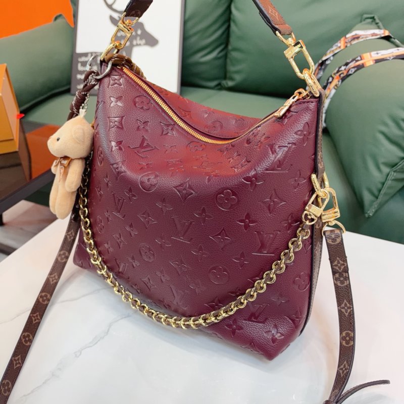 Louis Vuitton Multipass Shoulder Bag Burgundy Replica view