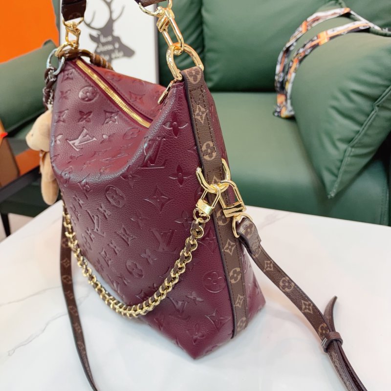 Louis Vuitton Multipass Shoulder Bag Burgundy Replica view