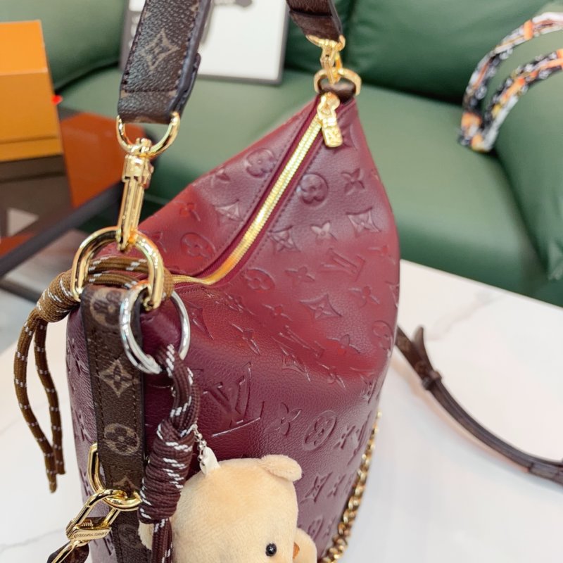 Louis Vuitton Multipass Shoulder Bag Burgundy Replica view