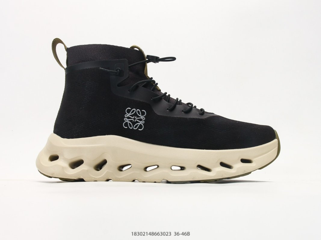 On Cloudtilt High Black Cream UA Replica Sneaker view