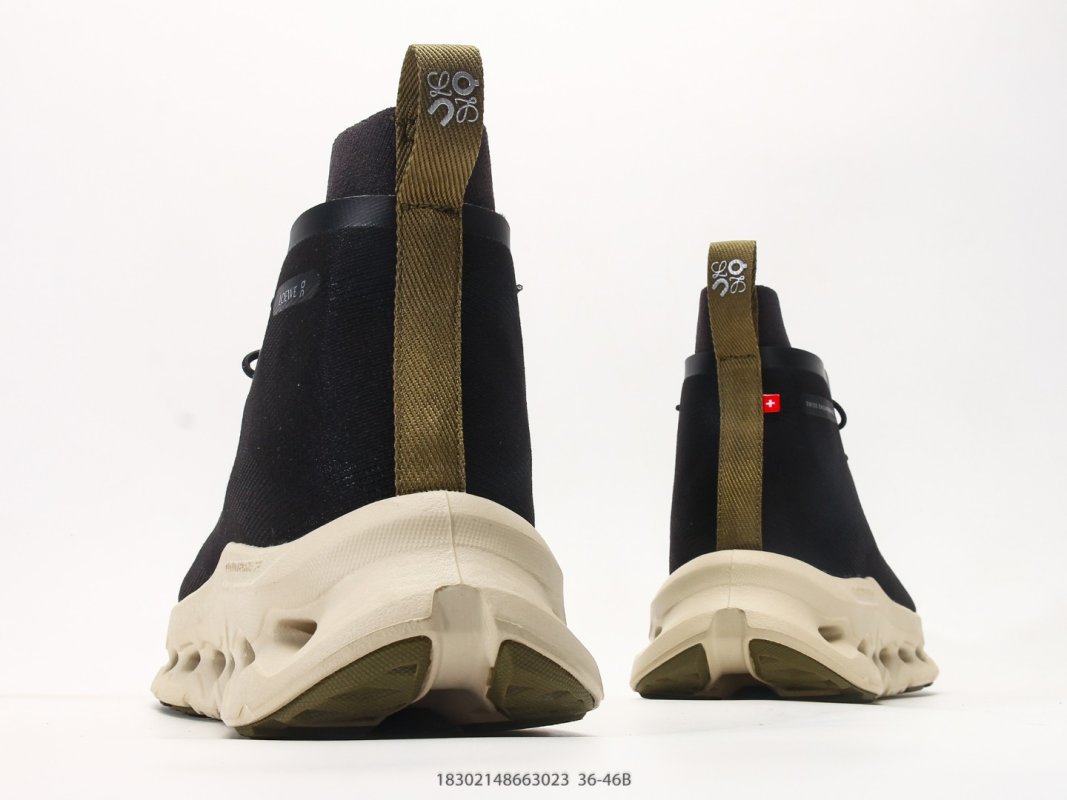 On Cloudtilt High Black Cream UA Replica Sneaker view