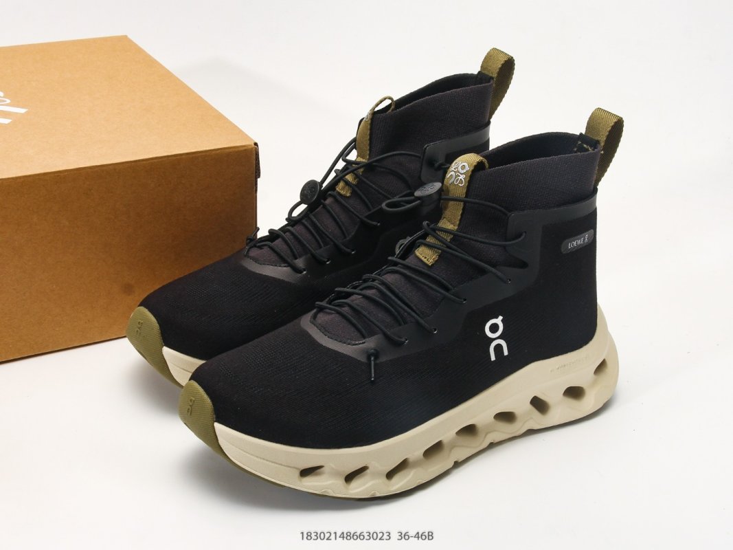 On Cloudtilt High Black Cream UA Replica Sneaker view