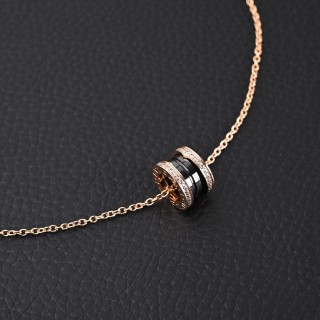 Bulgari Serpenti 18K Gold Plated Snake Pendant Necklace view 2