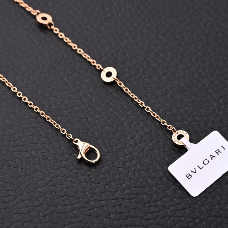 Bulgari Serpenti 18K Gold Plated Snake Pendant Necklace view