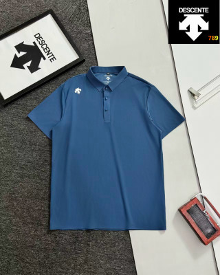 Descente Classic Polo Shirt - Pink view 3