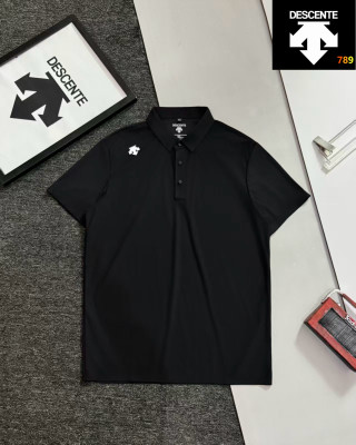 Descente Classic Polo Shirt - Pink view 4