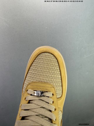 Nike Air Force 1 '07 Low Yellow Wheat view 7