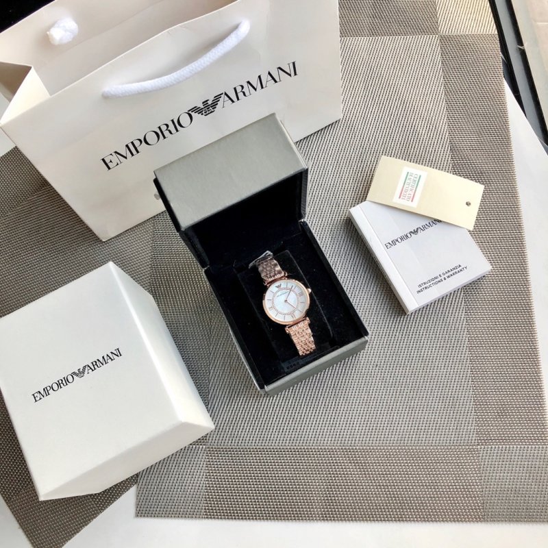 Emporio Armani AR1909 Rose Gold Women's Watch 32mm
