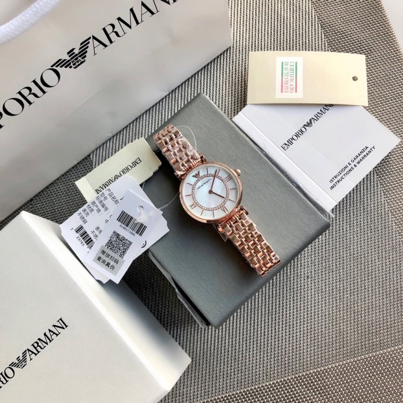 Emporio Armani AR1909 Rose Gold Women's Watch 32mm view