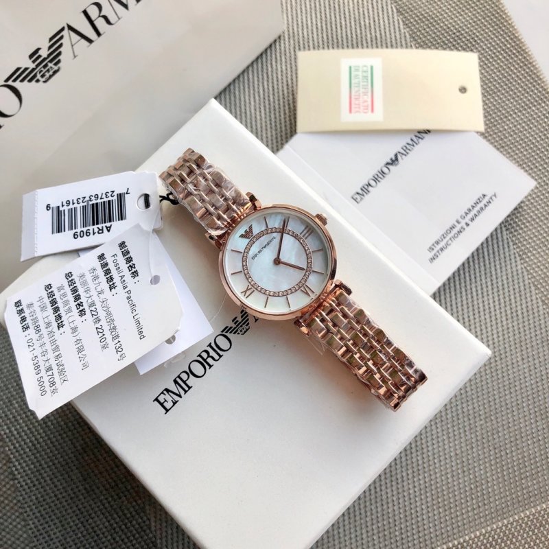 Emporio Armani AR1909 Rose Gold Women's Watch 32mm view