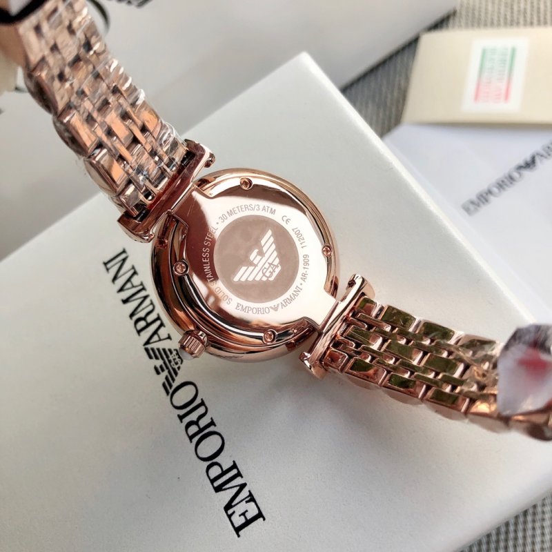 Emporio Armani AR1909 Rose Gold Women's Watch 32mm view