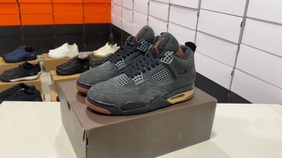 Jordan Air Jordan 4 London LDN Black Distressed City Series