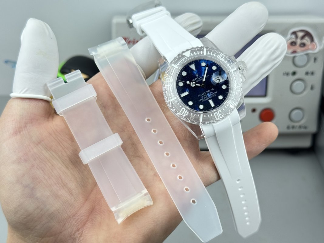 Rolex Submariner Crystal PMMA Ice Blue Replica Watch 40mm