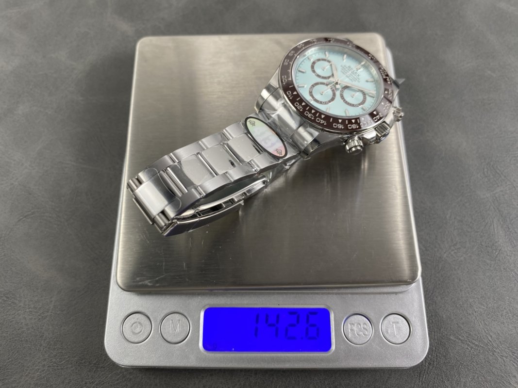Rolex Daytona 904L Steel Ice Blue Chronograph Watch view