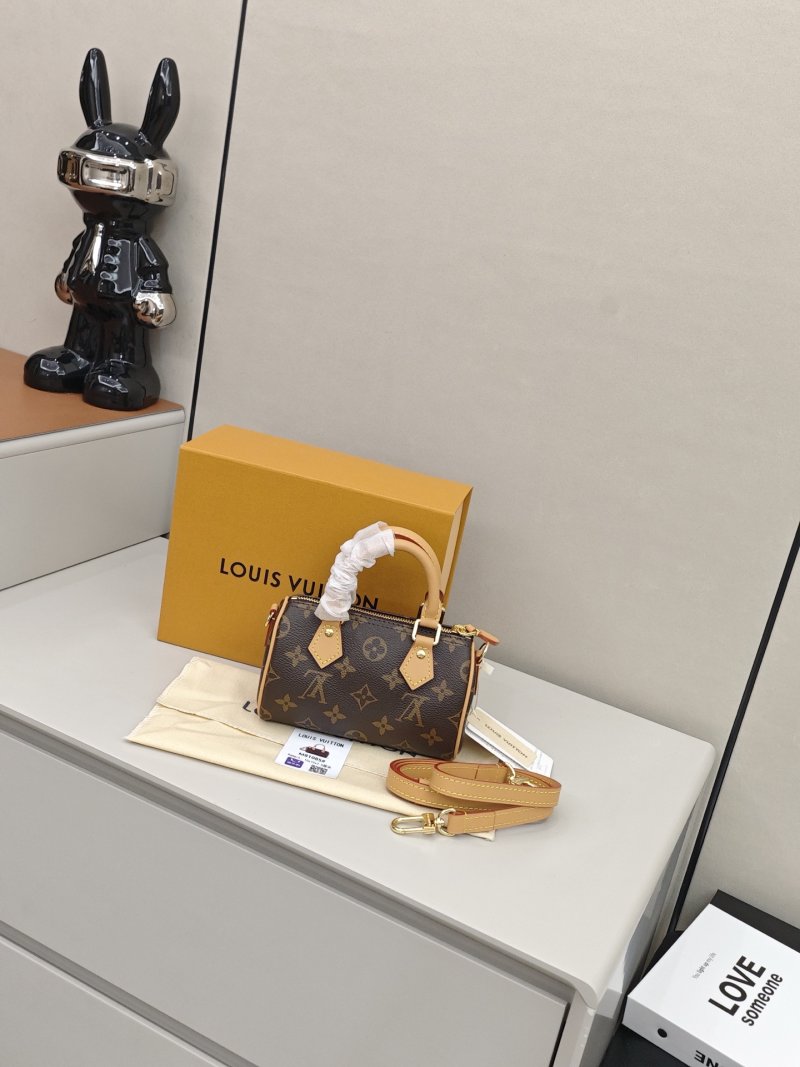 Louis Vuitton Nano Pillow Bag Monogram Brown UA Replica view