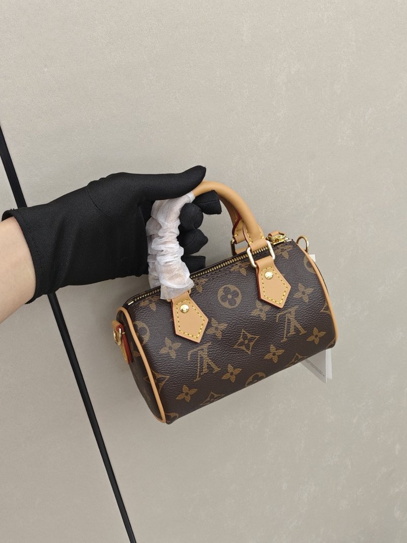 Louis Vuitton Nano Pillow Bag Monogram Brown UA Replica view