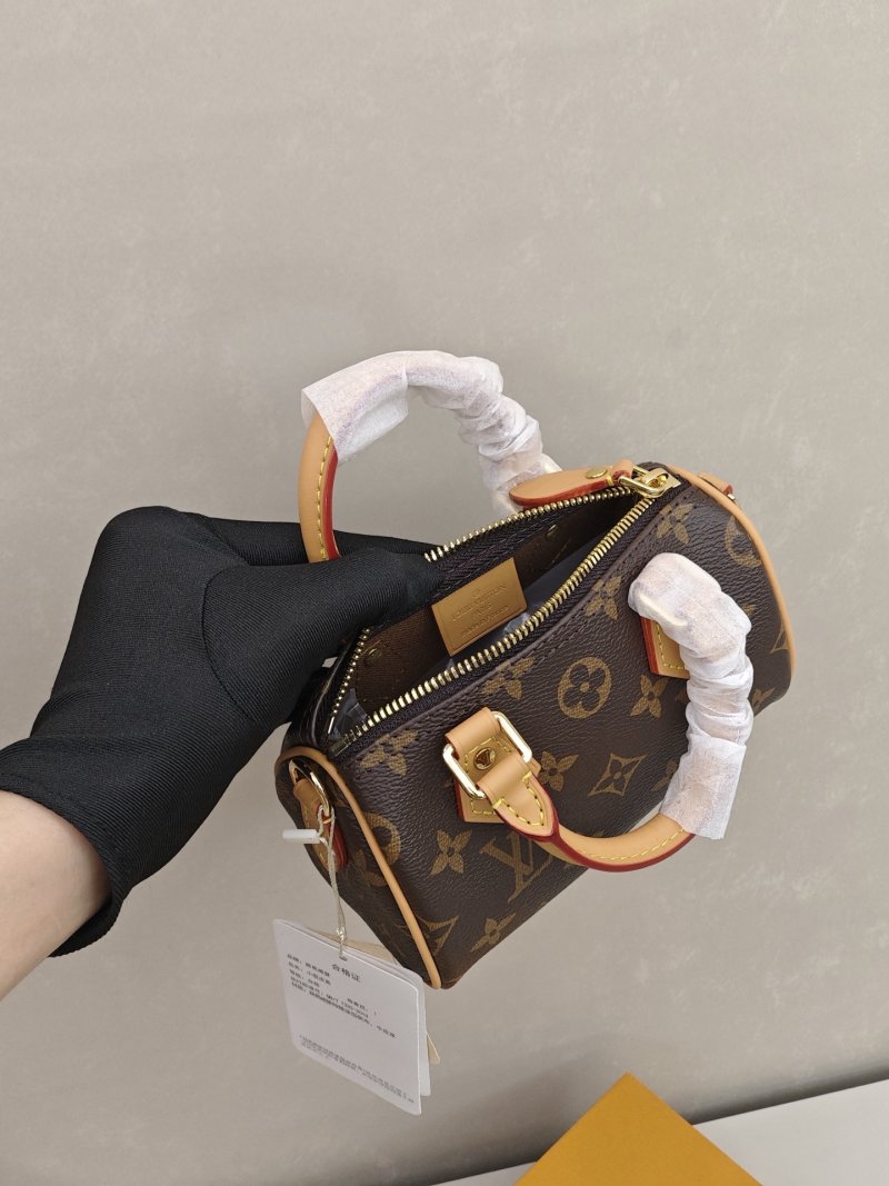Louis Vuitton Nano Pillow Bag Monogram Brown UA Replica view
