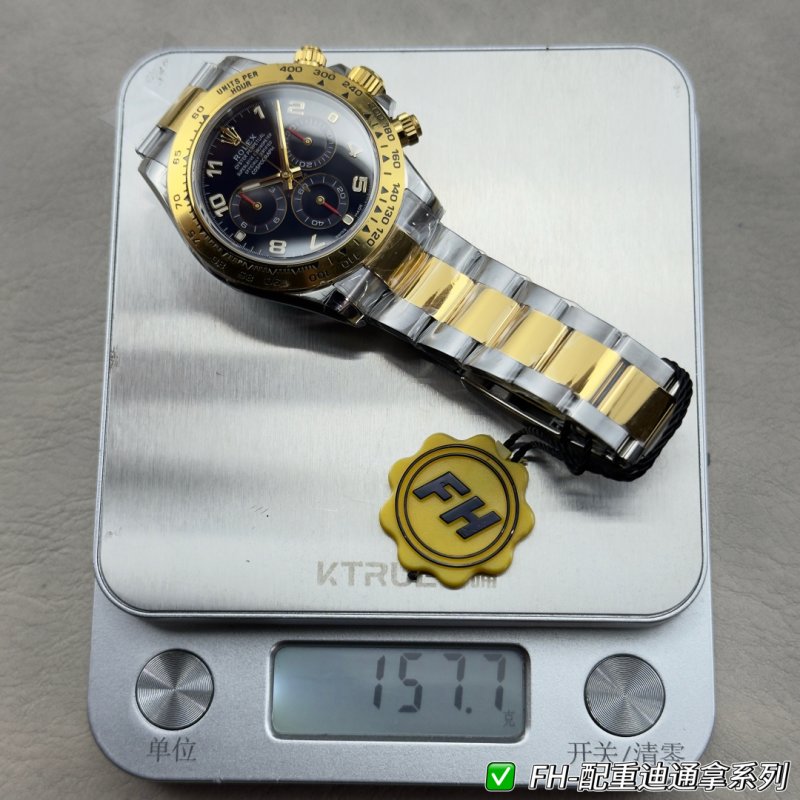 Rolex Daytona Two-Tone Ice Blue Dial Replica Watch view