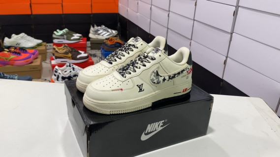 Nike Air Force 1 '07 Louis Vuitton Collaboration Cream