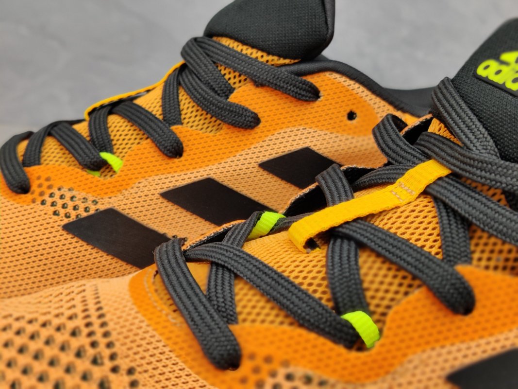 Adidas Solar Glide 5 Retro Running Shoe Orange Black view