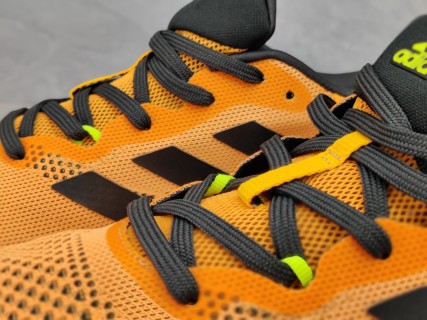 Adidas Solar Glide 5 Retro Running Shoe Orange Black view 7