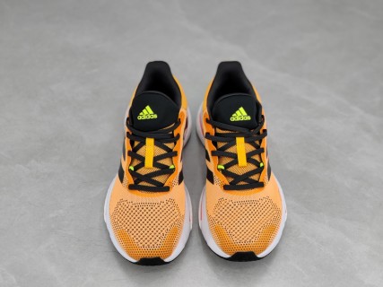 Adidas Solar Glide 5 Retro Running Shoe Orange Black view 8