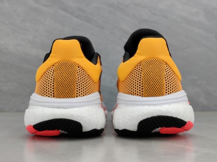 Adidas Solar Glide 5 Retro Running Shoe Orange Black view 9