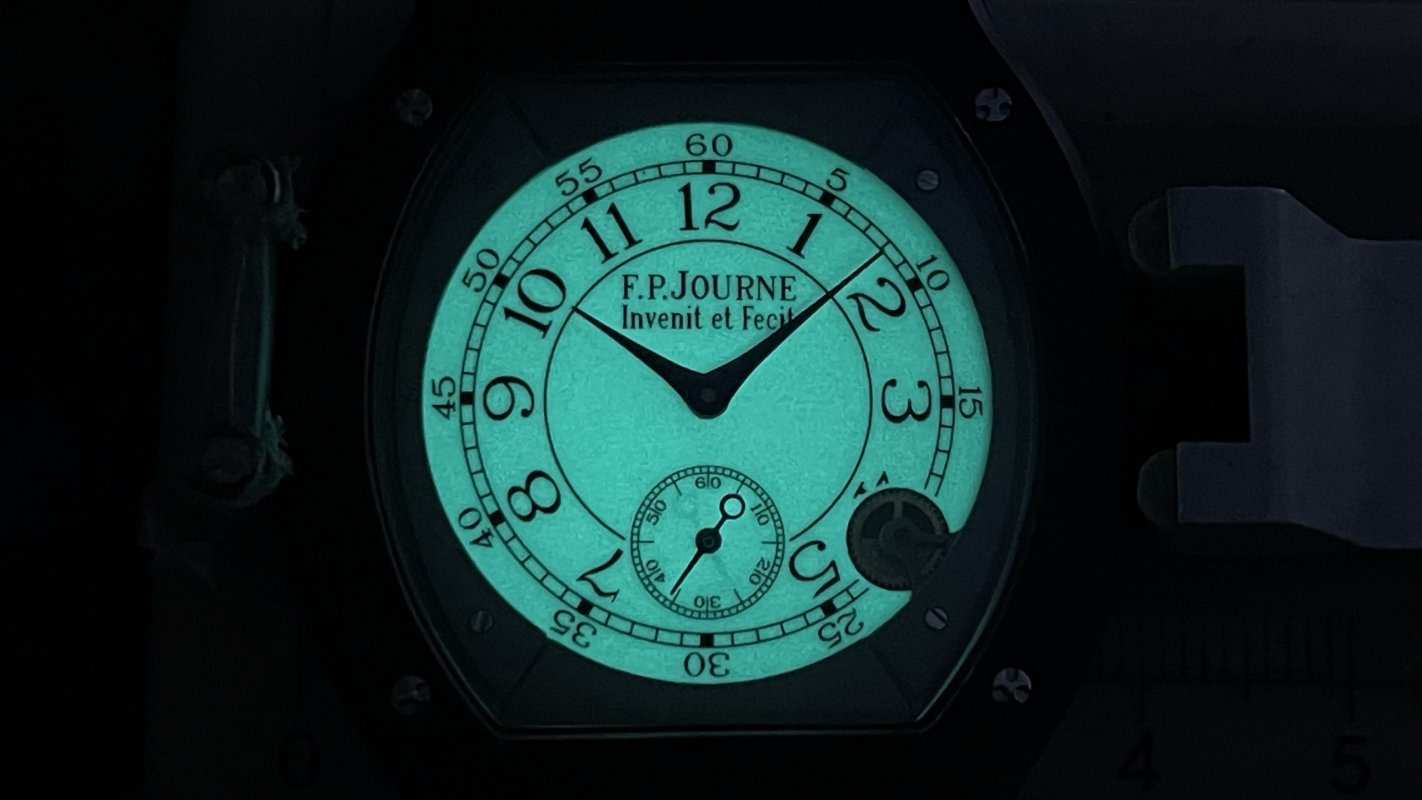 F.P. Journe Elegante 48mm Flat Tortue Titanium Rep Watch view