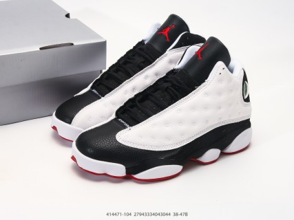 Jordan Air Jordan 13 Retro White Black Red view 9