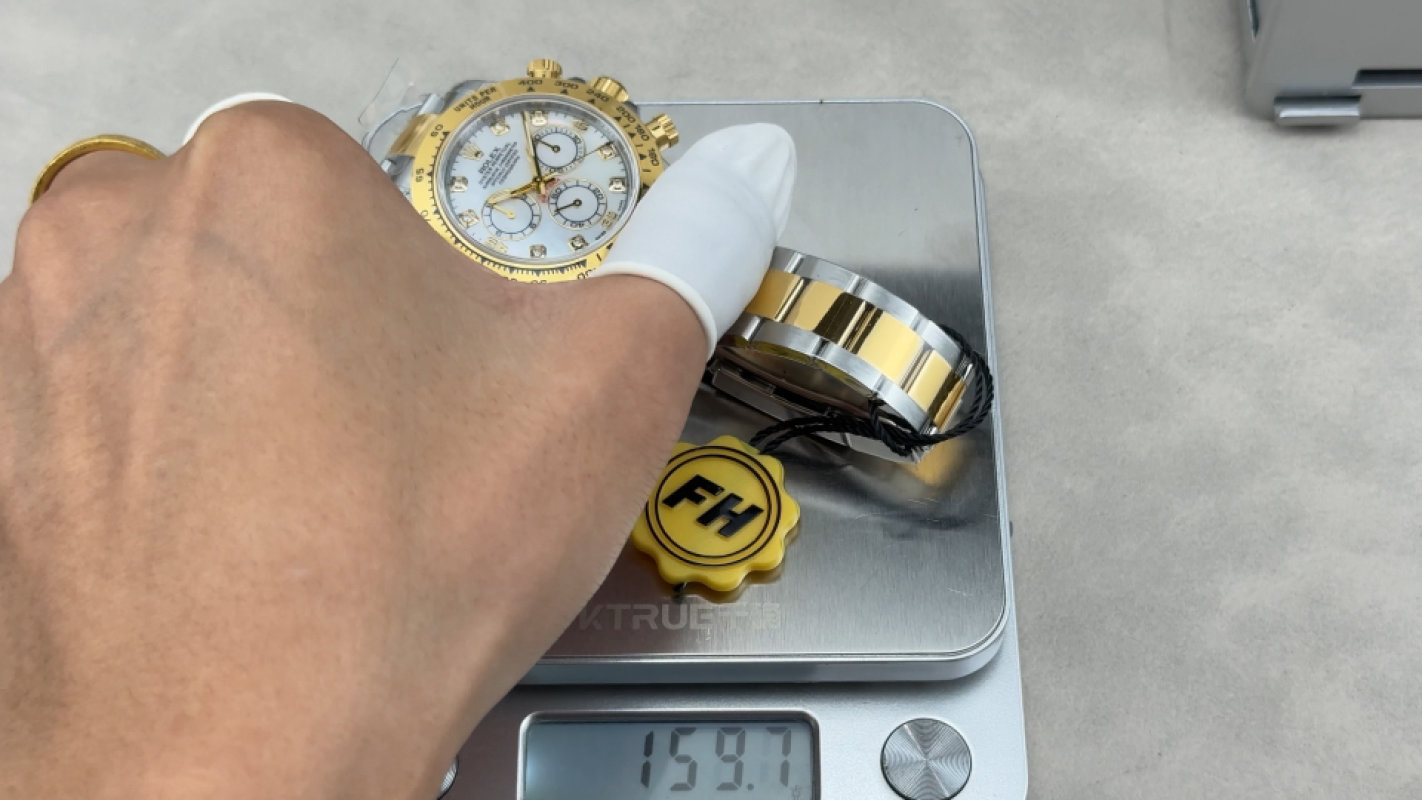 Rolex Daytona Two-Tone Gold Steel Chronograph Watch Rep