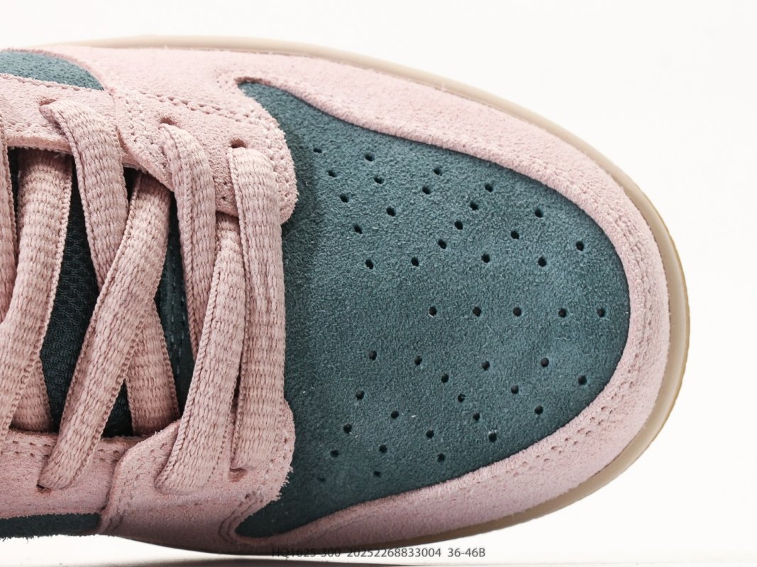 Nike Dunk Low Retro Pink Teal Gum Skate Sneaker view