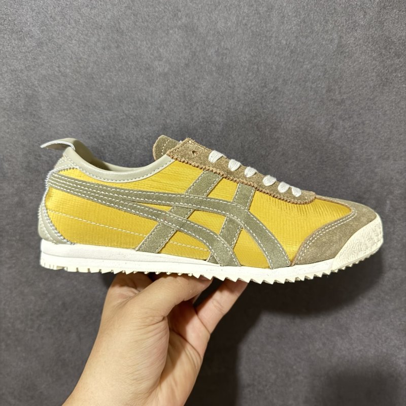 Onitsuka Tiger Mexico 66 Yellow Grey Low Top Sneaker view