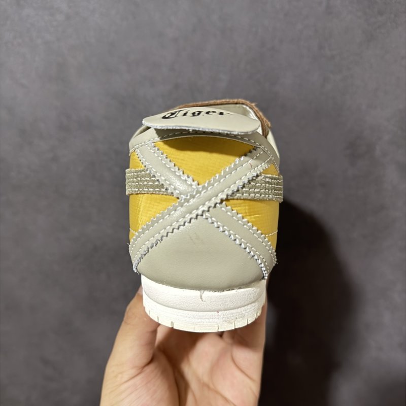 Onitsuka Tiger Mexico 66 Yellow Grey Low Top Sneaker view